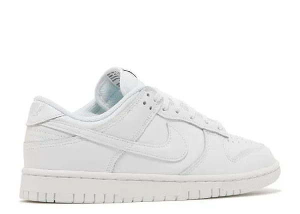 SB DUNK LOW 'TRIPLE WHITE' - Imagen 3
